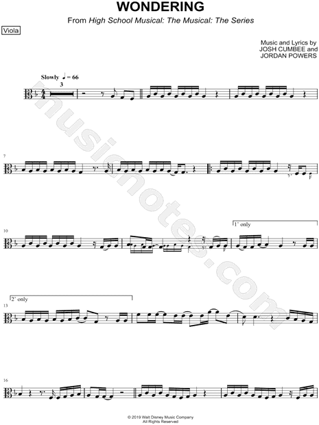 Collection: Wondering - Viola & Piano