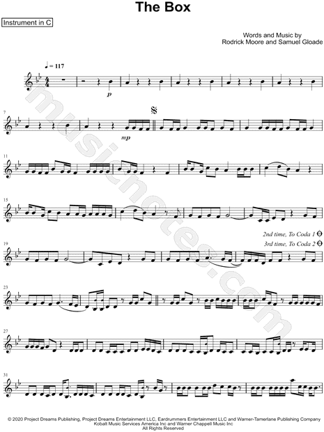 Collection: The Box - C Instrument & Piano