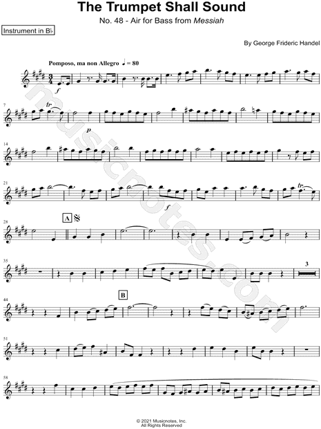 Collection: The Trumpet Shall Sound - Bb Instrument & Piano