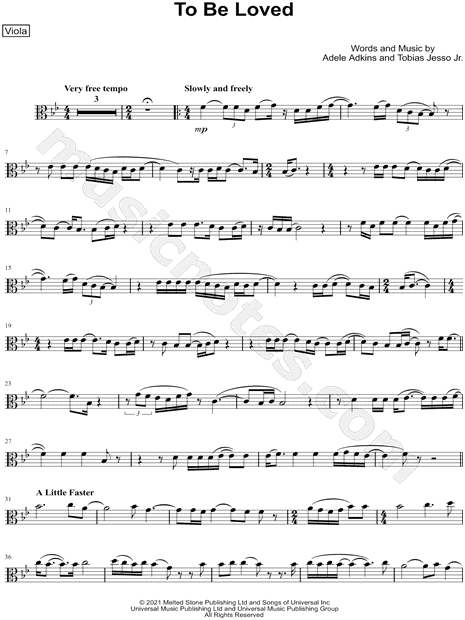 Collection: To Be Loved - Viola & Piano