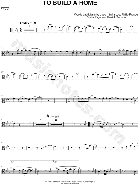 Collection: To Build a Home - Viola & Piano