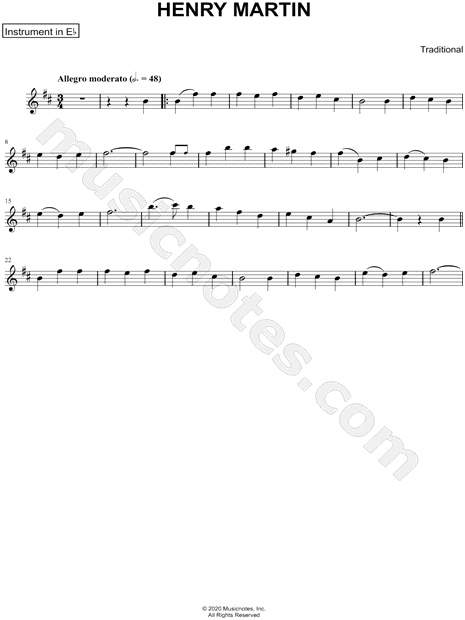 Collection: Henry Martin - Eb Instrument & Piano