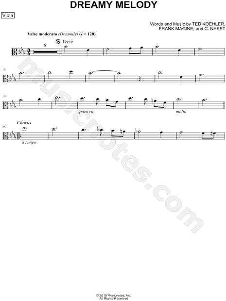 Collection: Dreamy Melody - Viola & Piano