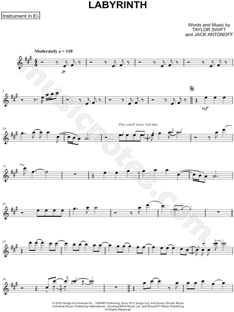 Collection: Labyrinth - Eb Instrument & Piano