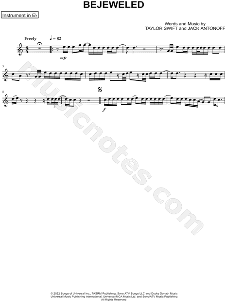 Collection: Bejeweled - Eb Instrument & Piano