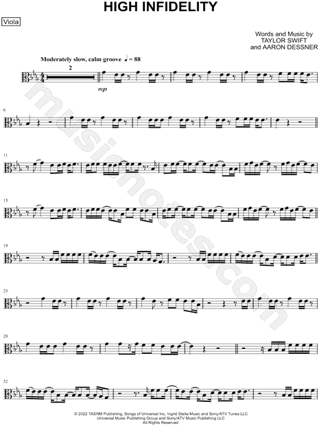 Collection: High Infidelity - Viola & Piano