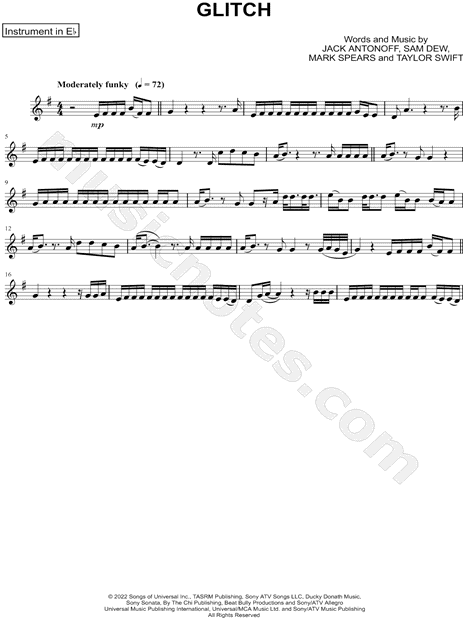 Collection: Glitch - Eb Instrument & Piano