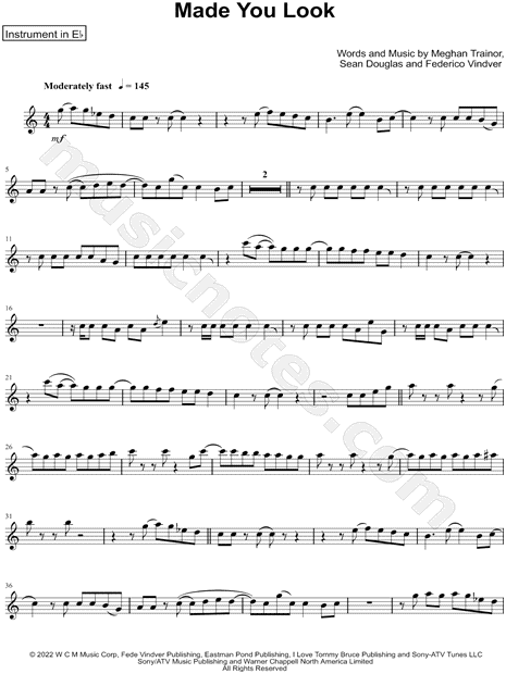 Collection: Made You Look - Eb Instrument & Piano