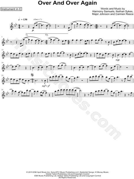 Collection: Over and Over Again - C Instrument & Piano
