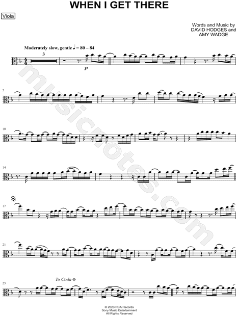 Collection: When I Get There - Viola & Piano