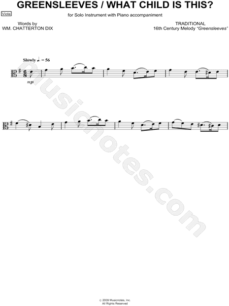 Collection: What Child Is This? - Viola & Piano