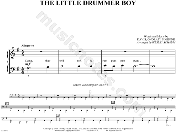 The Little Drummer Boy