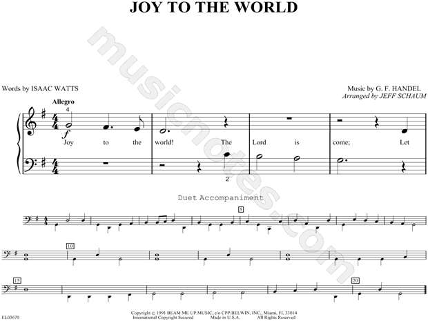 Joy to the World