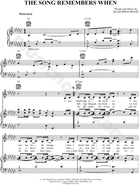 The Song Remembers When
