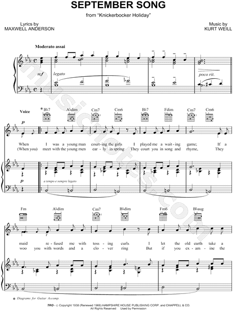 September Song