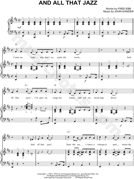 And All That Jazz