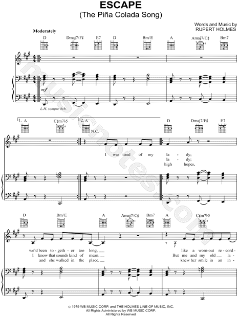 Escape (The Piña Colada Song)