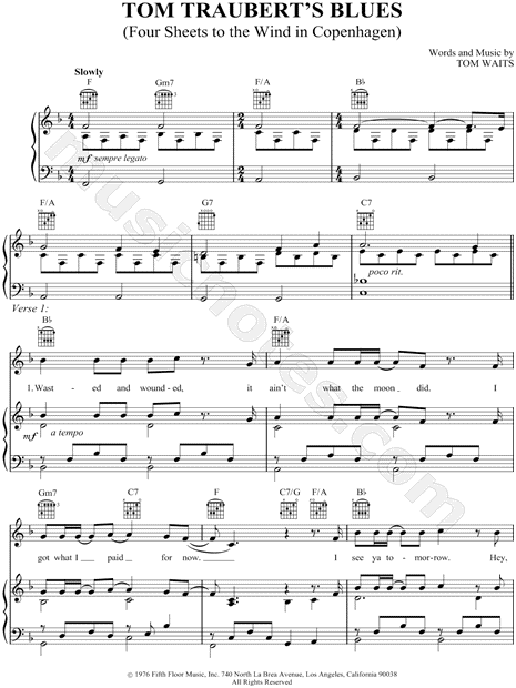 Tom Traubert's Blues