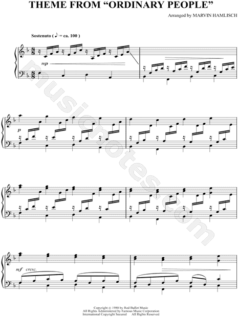 Theme From "Ordinary People"