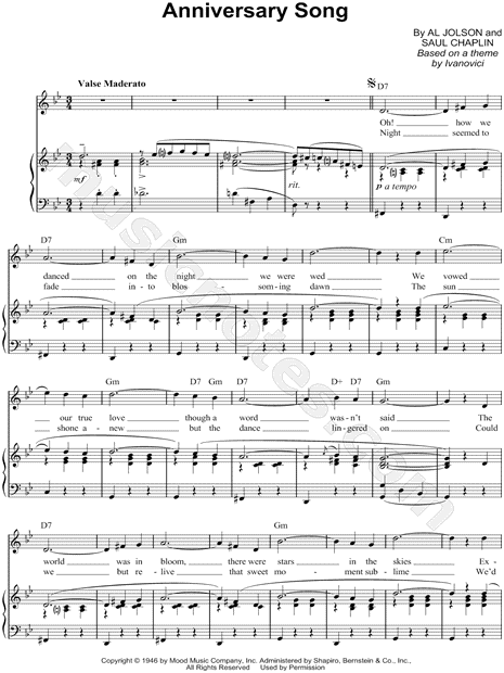 Anniversary Song