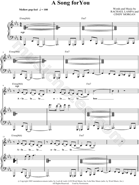 A Song For You