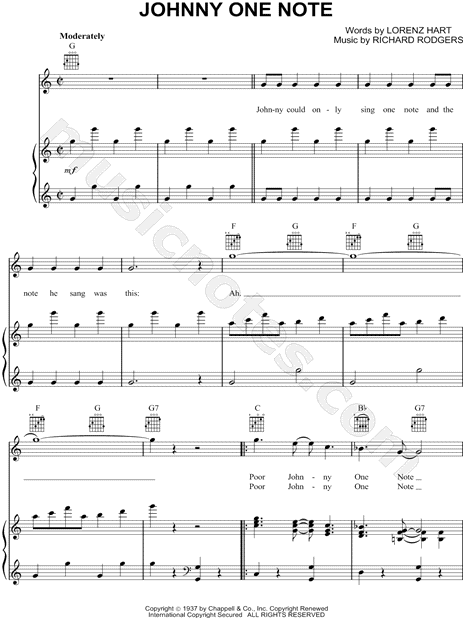 Johnny One Note