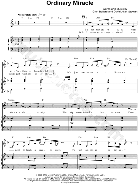 Ordinary Miracle
