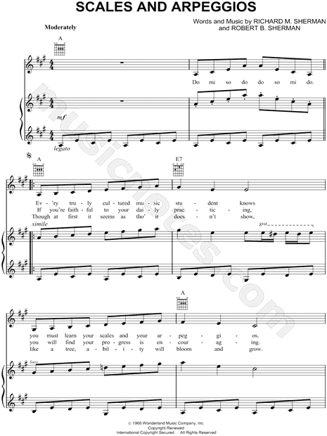 Scales and Arpeggios