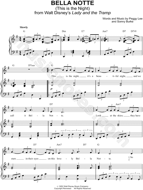 Bella Notte (This is the Night)