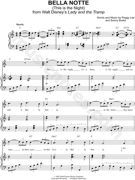 Bella Notte (This is the Night)