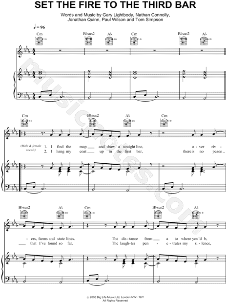Set the Fire To the Third Bar