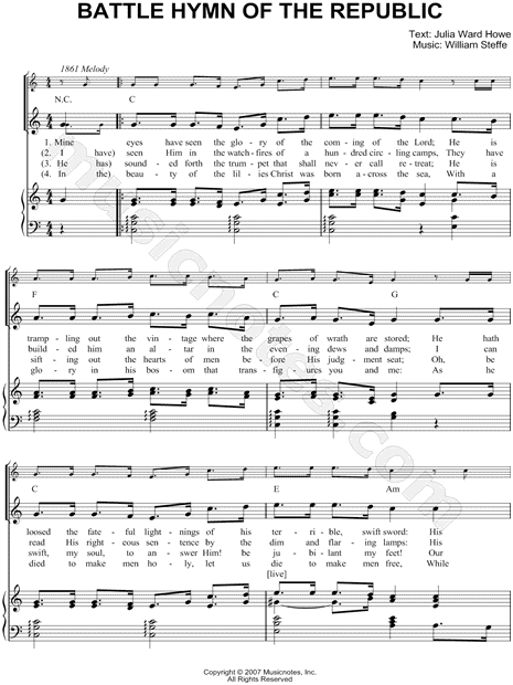 Battle Hymn of the Republic