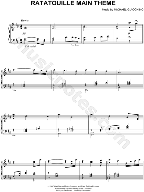 Ratatouille Main Theme