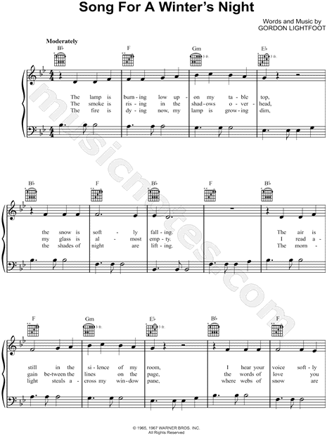 Song for a Winter's Night