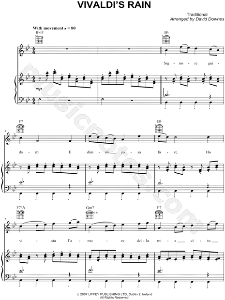 Vivaldi's Rain