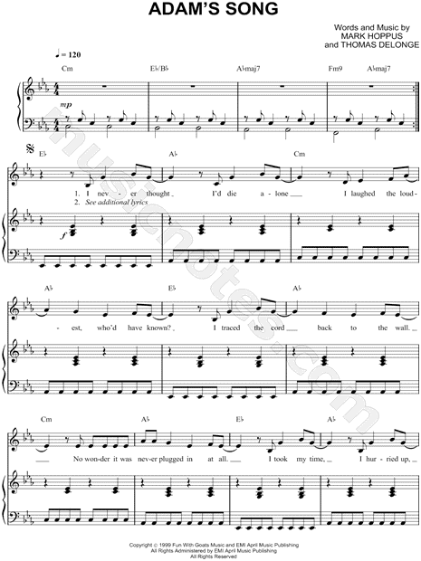 Adam's Song