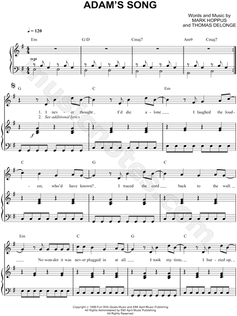 Adam's Song