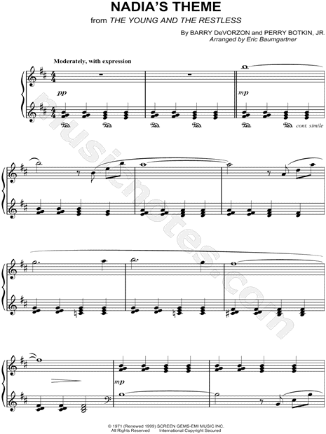 Nadia's Theme (The Young and the Restless)