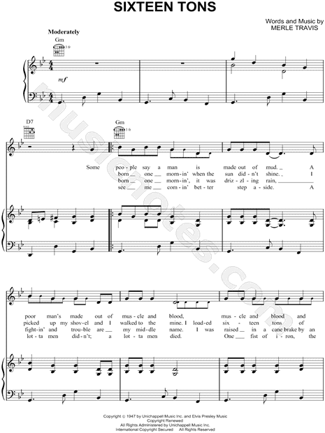 Sixteen Tons