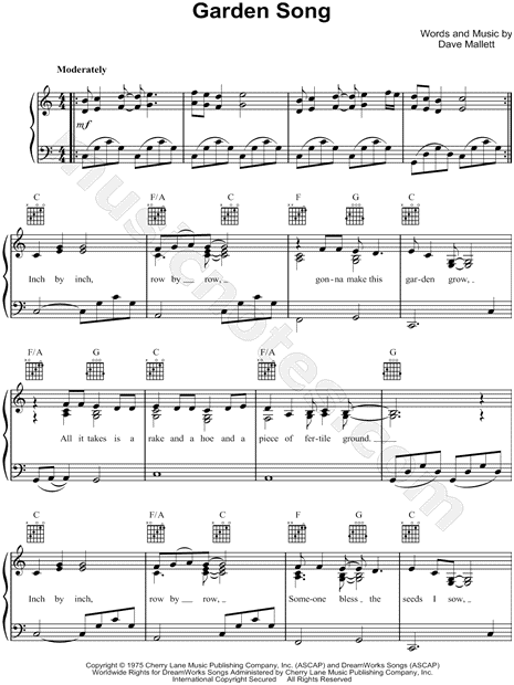 Garden Song