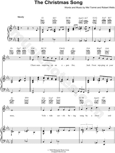 The Christmas Song (Chestnuts Roasting on an Open Fire)