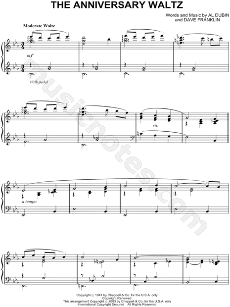 The Anniversary Waltz