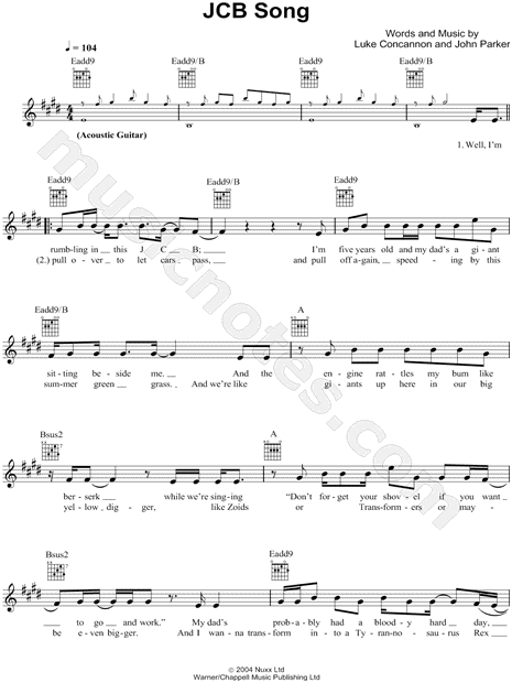 JCB Song