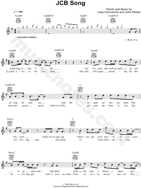 JCB Song