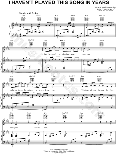 I Haven't Played This Song In Years