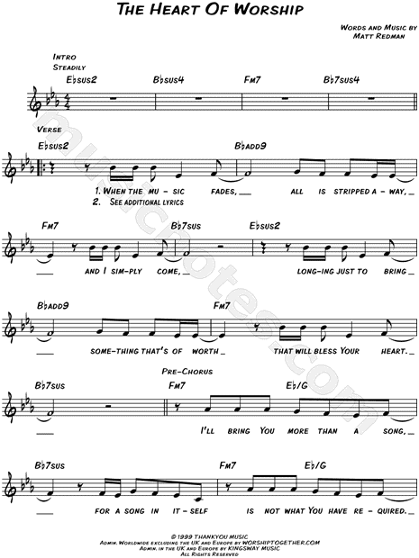 The Heart of Worship