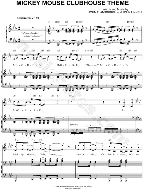 Mickey Mouse Clubhouse Theme