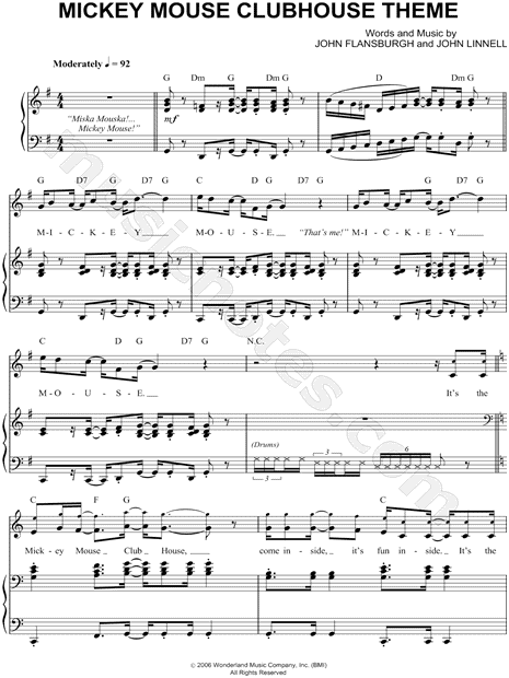 Mickey Mouse Clubhouse Theme