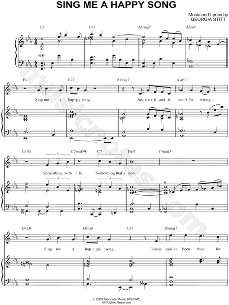 Sing Me a Happy Song
