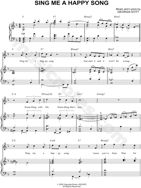 Sing Me a Happy Song